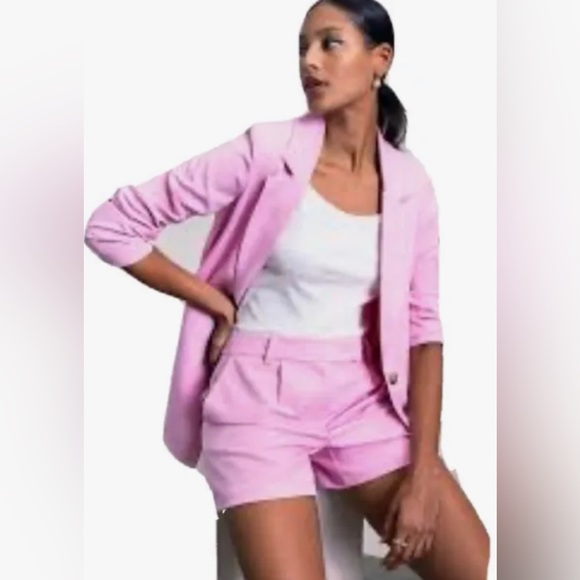 J. Crew Jackets & Blazers - J. Crew NWT PINK $179 Petite Parke Blazer in Bi-Stretch Cotton NWT jacket small
